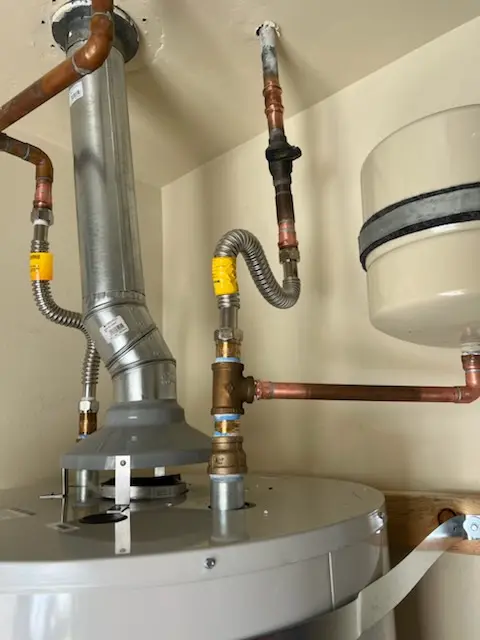 Water heater installation and plumbing repair in Weymouth